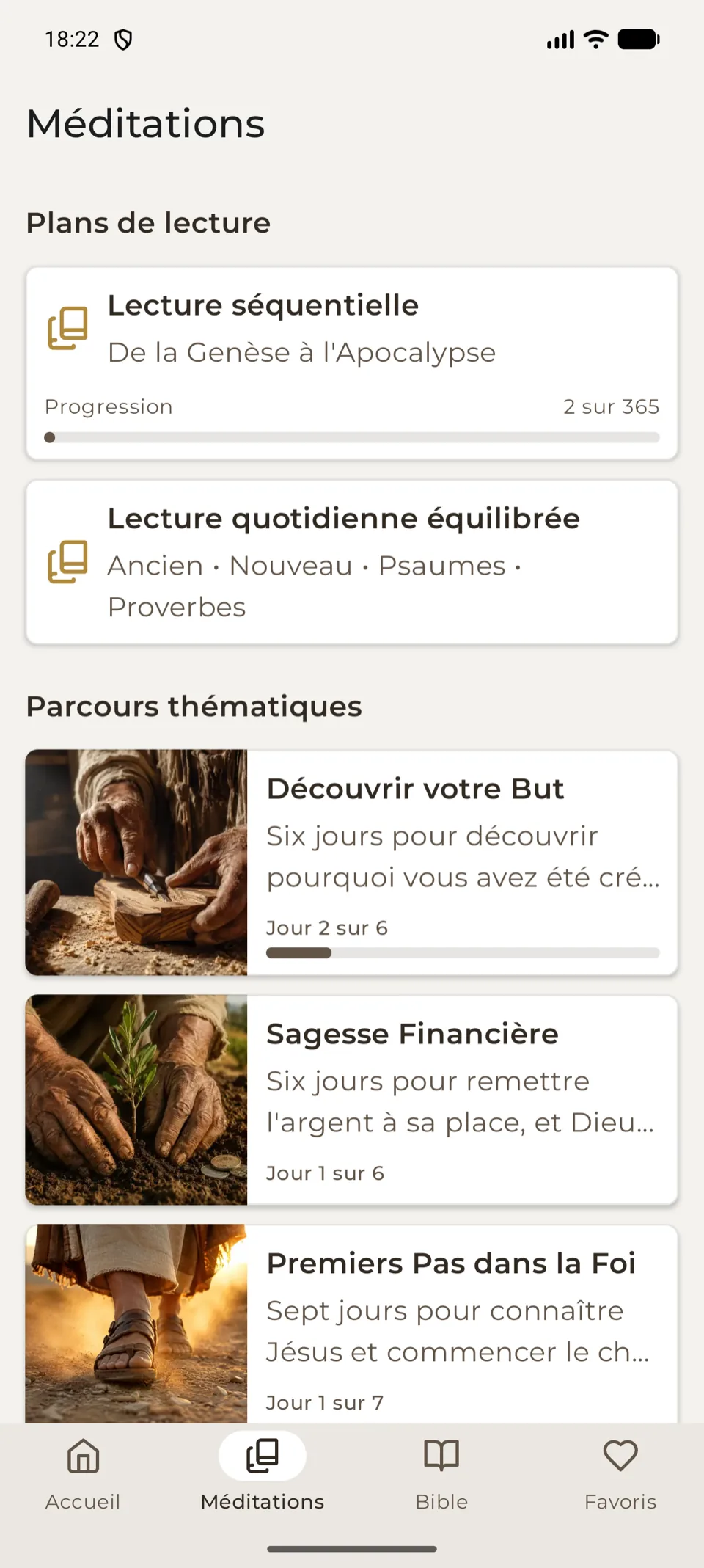 Parcours dévotionnels