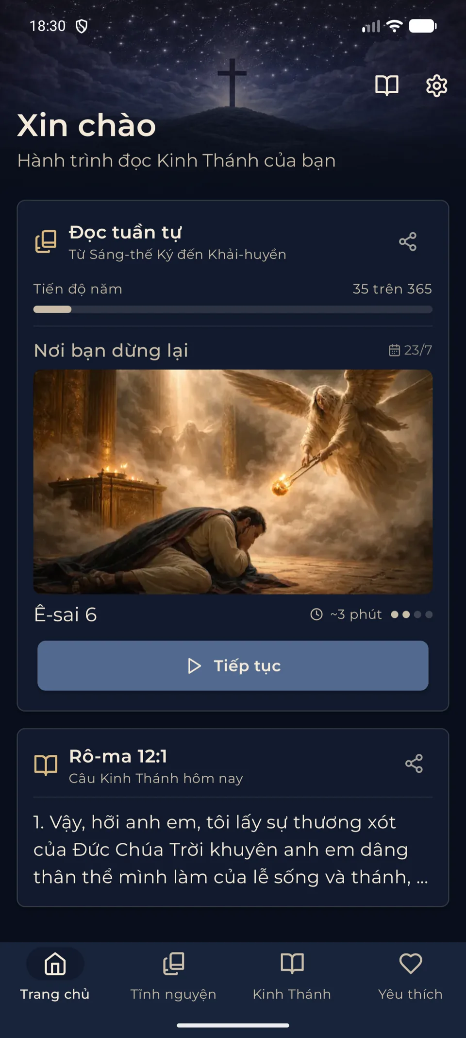 Chủ đề sáng và tối trên Android